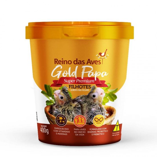 PAPA FILHOTES GOLD POTE 400G