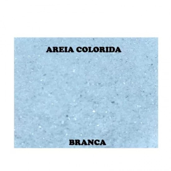 AREIA P/ AQUARIO BRANCA 800GR (TERRA BRA