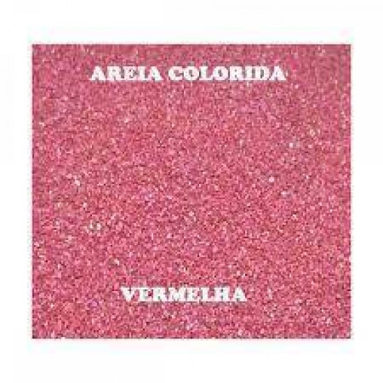 AREIA P/AQUARIO VERMELHA PCT 800GR. (TER