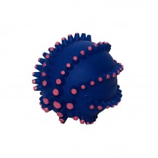 0657 - BOLA CRAVAO VINIL AZUL 9CM (HOME PET)