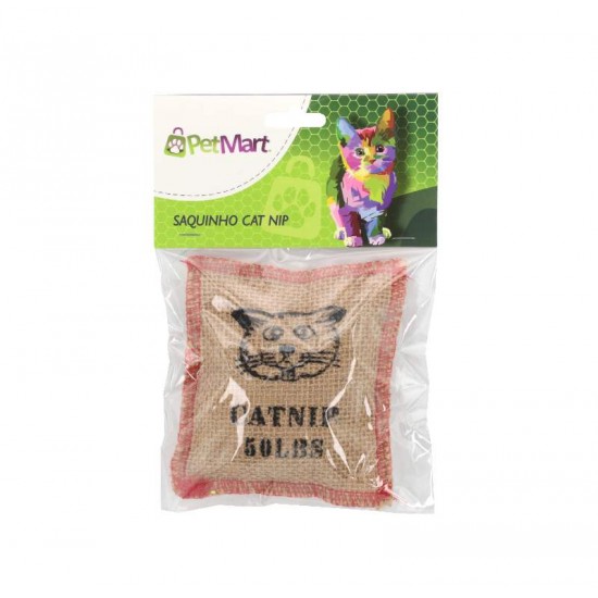 SAQUINHO CAT NIP REF.10092 (PETMART)