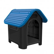 7833 - CASA BIG DOG HOME N8 BLACK TELHADO AZUL