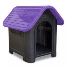 7836 - CASA BIG DOG HOME N8 BLACK TELHADO LILAS