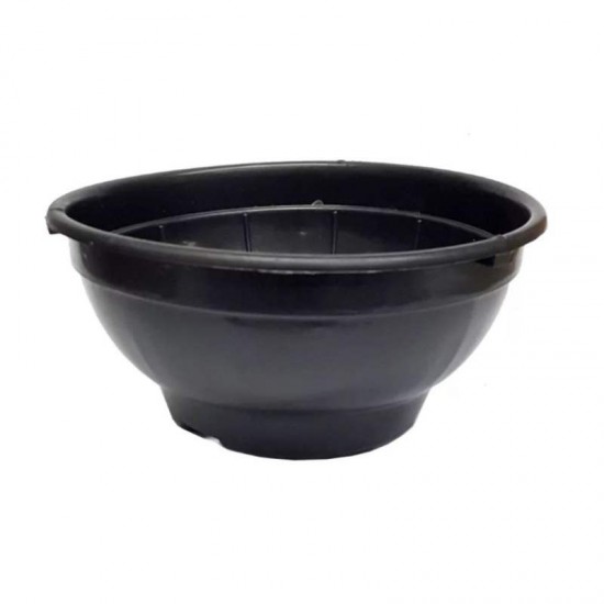 VASO C03 K PRETO A10CMXB23,5CMXF12,5CM