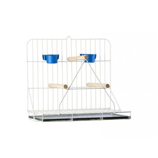 POLEIRO DOBRAVEL PAPAGAIO PRATA RF.P012A