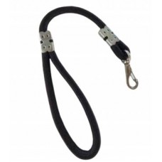 7136 - GUIA CORDA 12MM X 80CM PRETO