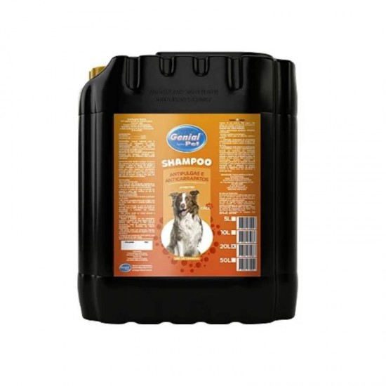 SHAMPOO ANTIPULGAS 20 LITROS (GENIAL PET