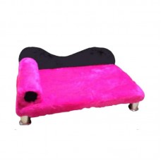 3437 - SOFA  P/CAES E GATOS PINK/PRETO REF.1020