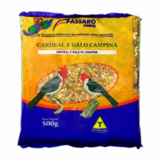 8080 - MISTURA CARDEAL E GALO DE CAMPINA 500G