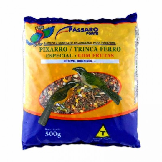 PIXARRO TRINCA FERRO ESPEC FRUTAS 500G