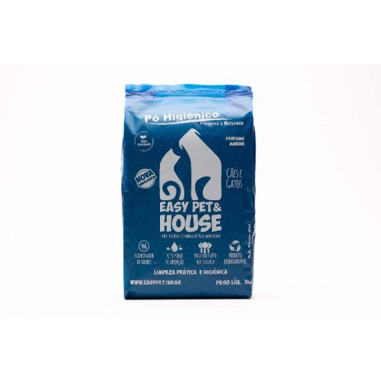 PO HIGIENICO PET E HOUSE 1KG MARINE