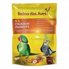 4598 - RA CRIADOR PARROTS 4KG (REINO DAS AVES)