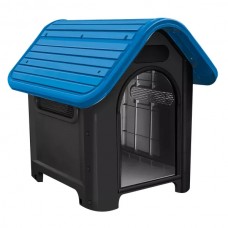 8137 - CASA DOG HOME BLACK N.4 TELHADO AZUL