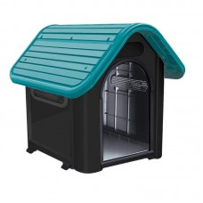 8135 - CASA DOG HOME N2 TELHADO VERDE TIFFANY