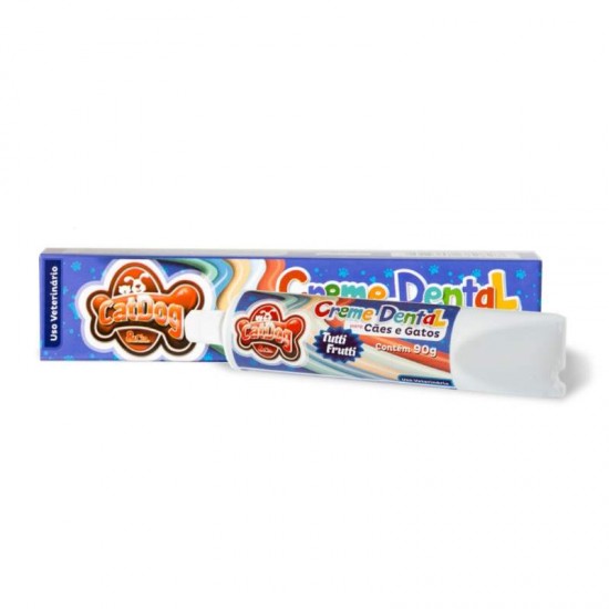 CREME DENTAL CAES E GATOS TUTTI FRU 90G.