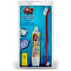 4047 - KIT DENTAL 3 PECAS SABOR NEUTRO (CATDOG)