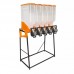 PLASTPENSER 5 MODULOS 45L LARANJA