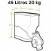 PLASTPENSER 5 MODULOS 45L LARANJA