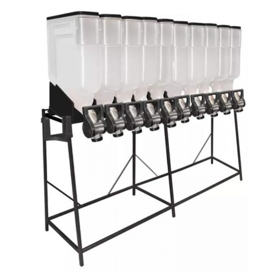 PLASTPENSER 10 MODULOS 45L PRETO