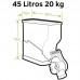 PLASTPENSER 10 MODULOS 45L LARANJA