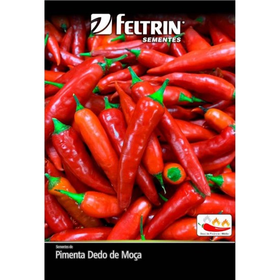 SEMENTE PIMENTA DEDO DE MOCA 25UN 400G