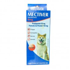 5257 - MECTIVER 6MG 12 CAIXAS 4CP (IVERMECTINA)