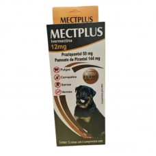 5258 - MECTPLUS 12MG 12 CAIXAS 4CP(IVERMECTINA)