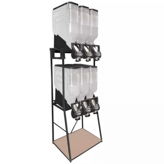 PLASTPENSER 6 MODULOS 35L PRETO