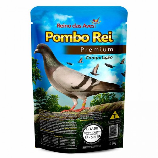 POMBO REI SC 4 KG (REINO DAS AVES)