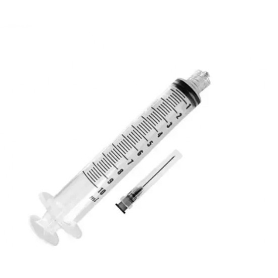 SERINGA DESC. LL 10 ML + AGULHA