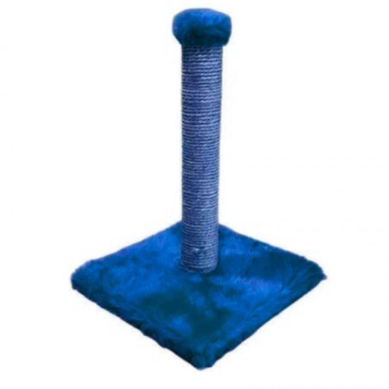 ARRANHADOR POSTE QUADRADO 30CM AZUL