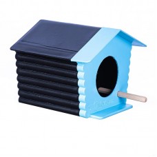 9297 - CASA PASSARO AR LIVRE PRETO/AZUL