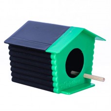 9298 - CASA PASSARO AR LIVRE PRETO/VERDE