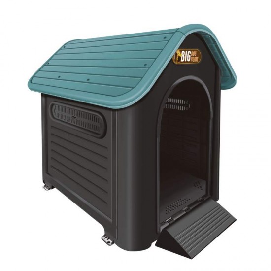 CASA BIG DOG HOME N9 BLACK TELHADO VERDE