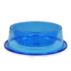 9317 - COMEDOURO ANTIFORMIGA 300ML AZUL TRANSP