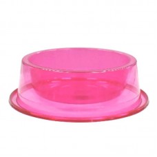 9321 - COMEDOURO ANTIFORMIGA 300ML ROSA TRANSP