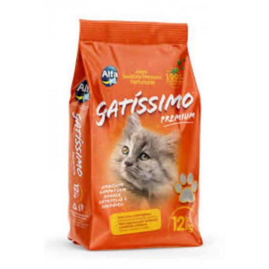 AREIA SANITARIA GATISSIMO 12KG