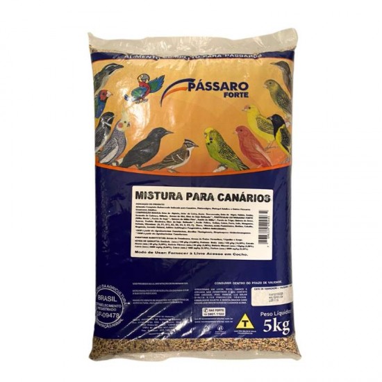 MISTURA CANARIO SUL 5KG (PASSARO FORTE)