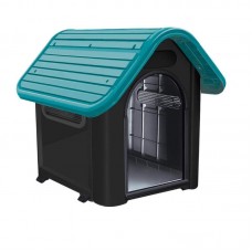 9385 - CASA DOG HOME N3 TELHADO VERDE (NOVO)