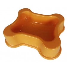 9412 - COMEDOURO OSSO 700ML LARANJA