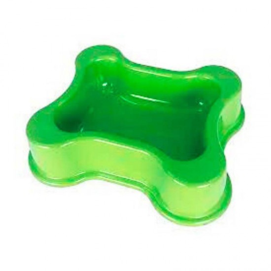 COMEDOURO OSSO 700ML VERDE