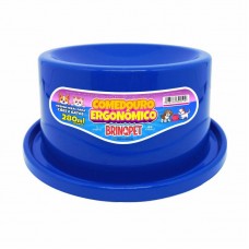 6965 - COMEDOURO ERGONOMICO 280ML AZUL