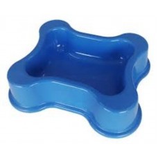 9420 - COMEDOURO OSSO 300ML AZUL