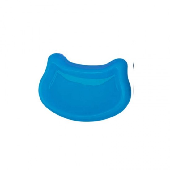 COMEDOURO GATO ANTI-FORMIGA AZUL