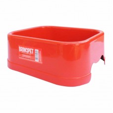 6955 - COMEDOURO G 1000ML VERMELHO