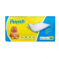 7096 - TAPETE HIGIENICO PET PADS 30UN 60 X 55CM