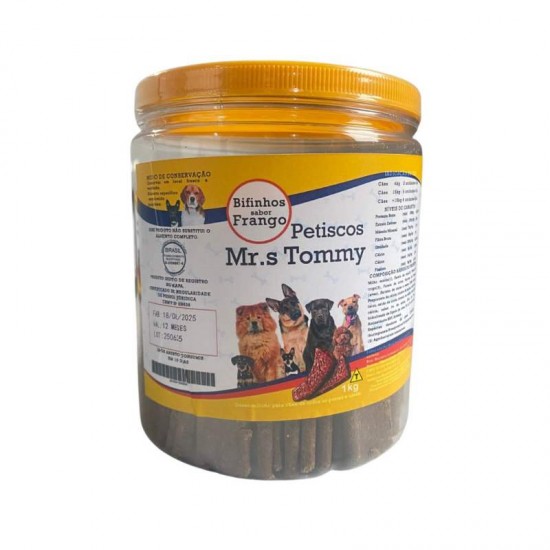 BIFINHO BARRA FRANGO 1KG (MRS TOMMY)