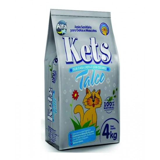 AREIA SANITARIA KETS TALCO 5X4KG