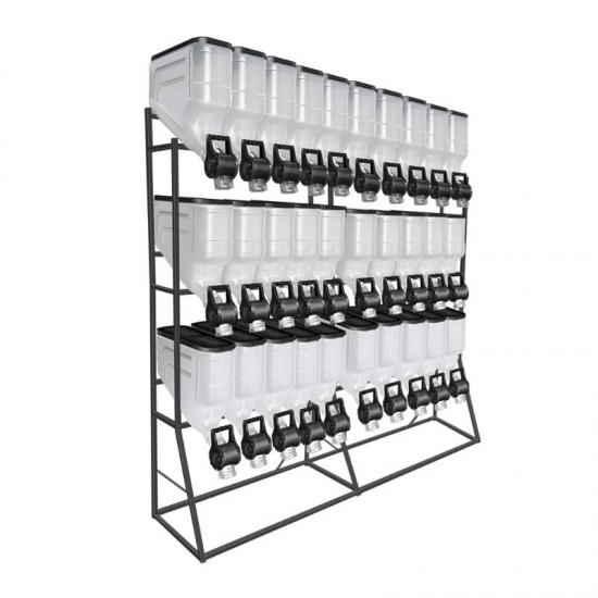 DISPENSER 20L 30 MODULOS PRETO (3X10)