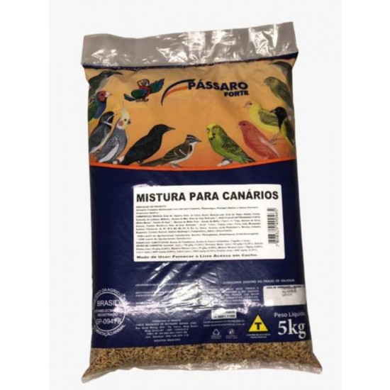 MISTURA CANARIO SUL 5KG (PASSARO FORTE)